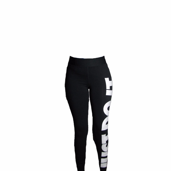 Nike Woman's High Waist Just Do It DRi Leggings - Picture 3 of 5